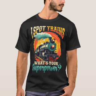 Camiseta Trainspotting I Trains Lover Train Enthusiast