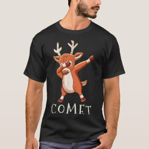 Camiseta Traje a juego para familia de renos de Cometa Sant