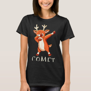 Camiseta Traje a juego para familia de renos de Santa Comet