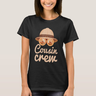 Camiseta Traje a juego safari de tripulación de primos equi