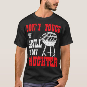 Camiseta Traje BBQ Para Hombres Papá Parrillando Fumador Ba