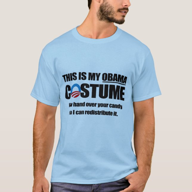 Camiseta Traje de Barack Obama (Anverso)