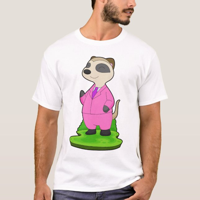 Camiseta Traje de boda de suricata (Anverso)