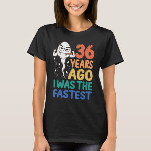 Camiseta Traje de broma para cumpleaños 36 de hombre Hace 3