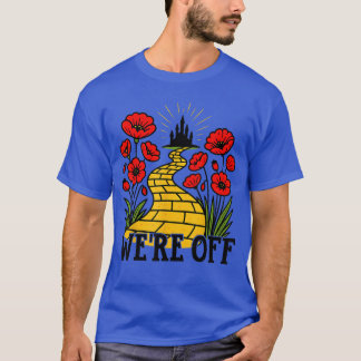 Camiseta Traje de bruja de la carretera de ladrillo amarill
