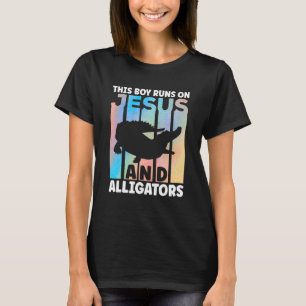 Camiseta Traje de caimán para ropa de amantes de cocodrilos