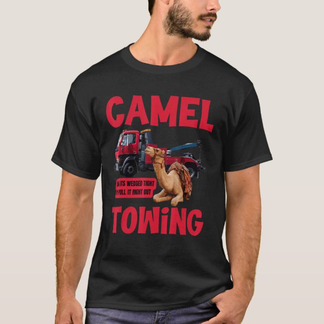 Camiseta Traje De Camello Cuando Está Tira De Boda Lo Tomam (Anverso)