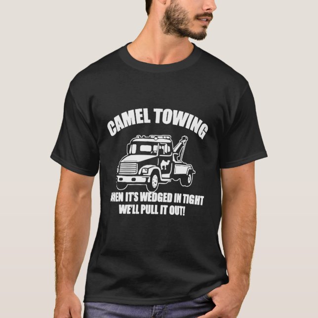 Camiseta Traje De Camello Cuando Está Tira De Boda Lo Tomam (Anverso)