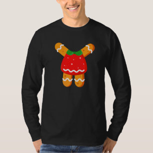Camiseta Traje De Cuerpo De Mujeres De Pan De Jengibre Hall