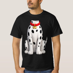 Camiseta Traje de dálmata para hombres y mujeres adultos y 