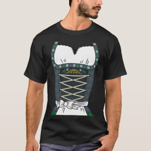 Camiseta Traje de Dirndl Okterbfest Halloween Cultura Alema