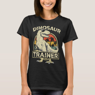 Camiseta Traje de entrenador de dinosaurios de Halloween Di