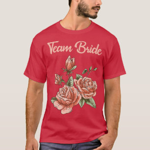 Camiseta Traje de equipo de novia boda despedida de soltera