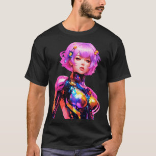 Camiseta Traje de espacio estrecho usado por una mujer