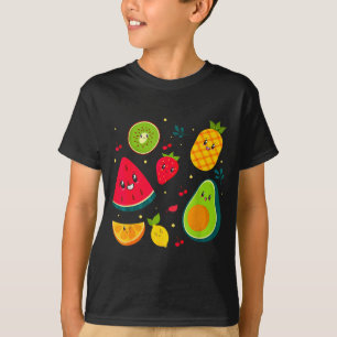 Camiseta Traje de Fruta Té Dulce Ensalada de Frutas Hombres
