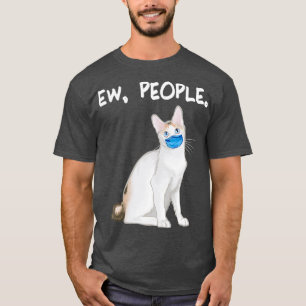 Camiseta Traje De Gato Gracioso Para Gatos Con Bobtail Ew D