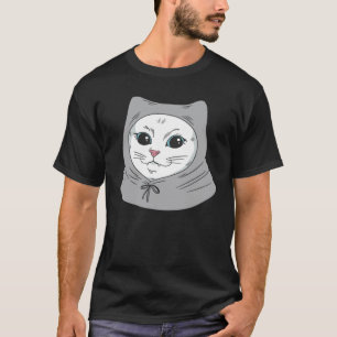 Camiseta Traje de gato Main Coon blanco para gatos 1