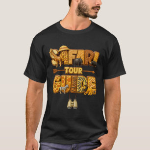 Camiseta Traje de guía de safari África Outfit zoológico sa