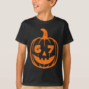 Camiseta Traje de Halloween 67 Seis Siete para estudiantes
