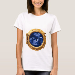 Camiseta Traje de Halloween del embarazo del unltrasound de