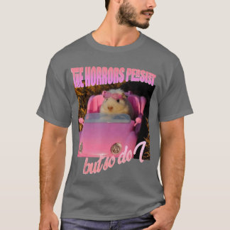 Camiseta Traje de Halloween Los horrores persisten pero yo