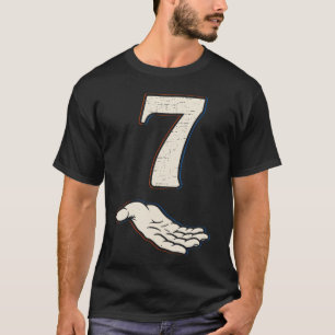 Camiseta Traje de Halloween Número 7 Coincidente 67 Meme Ho