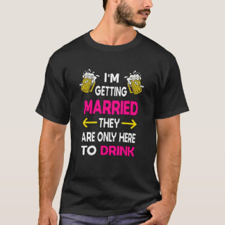 Camiseta Traje de hombre Jga para hombres Despedida de solt