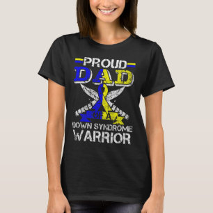 Camiseta Traje de hombre orgulloso padre de un guerrero con