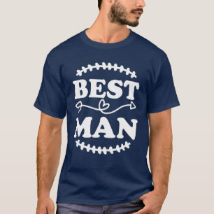 Camiseta Traje de hombre para padrino de boda con flecha co
