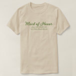 Camiseta Traje de honor para el partido de la boda verde Be<br><div class="desc">Elige tu fave de ajuste: camiseta, tee de gran tamaño para una cubierta de traje de baño o camisa de sueño, sudadera o capucha. Póngalo con bolsas de té verdes y beiges de Old Money, gafas y toallas de playa. Ya sea que te dirijas al brunch, bailes toda la noche,...</div>