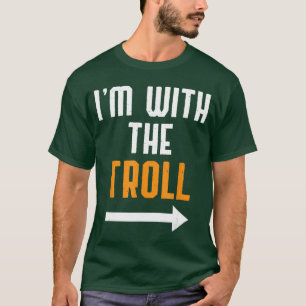Camiseta Traje de Im withheroll divertido para pareja de Ha