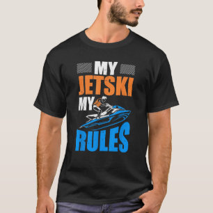 Camiseta Traje de Jetski Jet Skier Pesca en Jetski Jet Ski