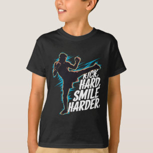 Camiseta Traje de Kickboxing Muay Thai Savate Sanda Kickbox