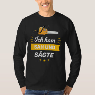 Camiseta Traje De Madera Que Vi Y La Cadena De Trabajadores