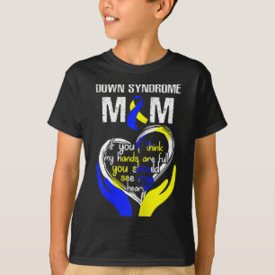 Camiseta Traje de mamá con síndrome de Down Día Mundial del