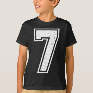 Camiseta Traje de meme coincidente número 7 para hombres, m