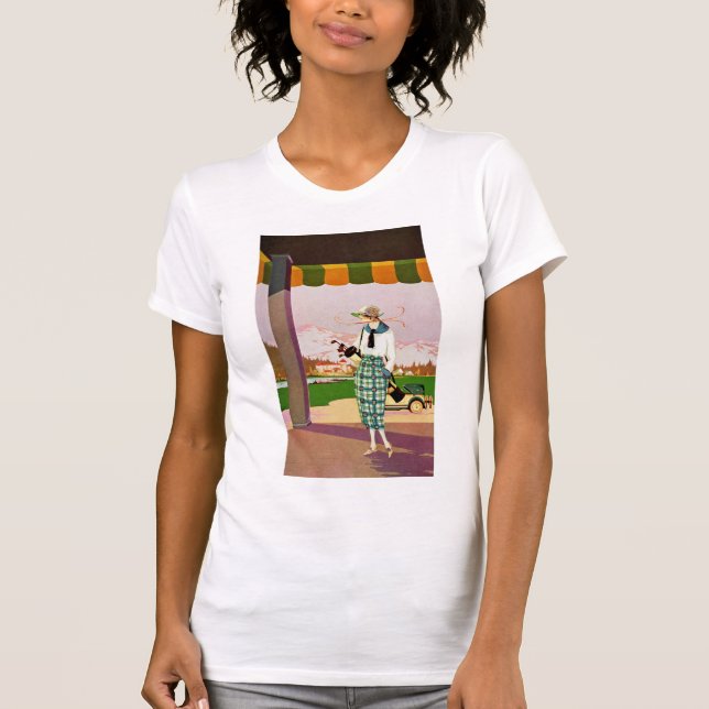 Camiseta Traje de moda del golf (Anverso)