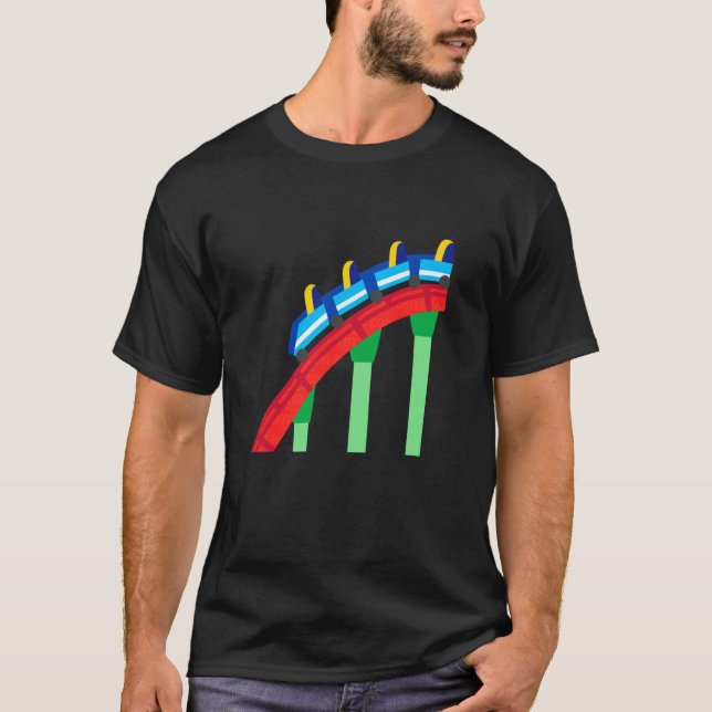 Camiseta Traje de Montaña Rusa (Anverso)