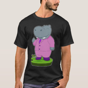 Camiseta Traje de novia para hipopótamo groom