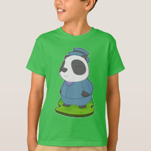 Camiseta Traje de novio panda boda