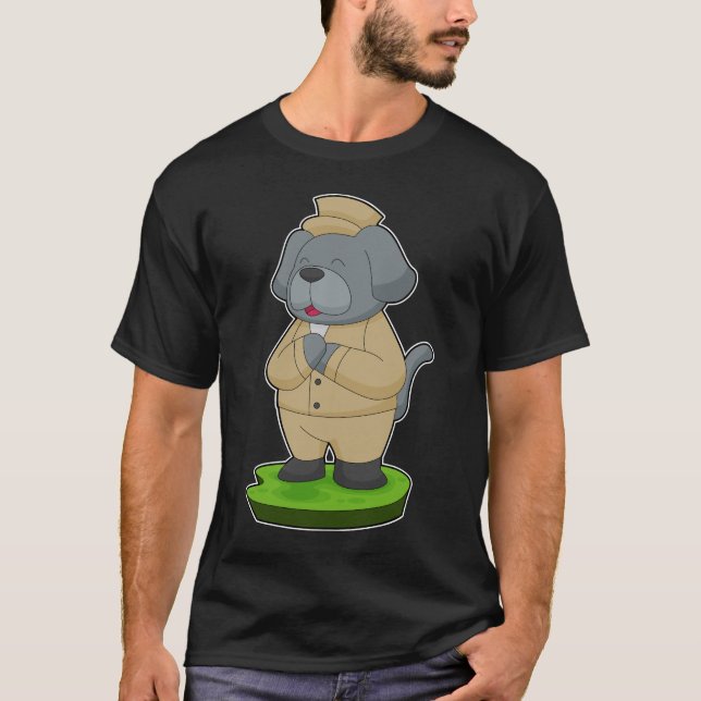 Camiseta Traje de novio para perro (Anverso)