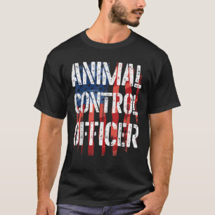 Camiseta Traje de Oficial de Control de Animales Tee Gran D