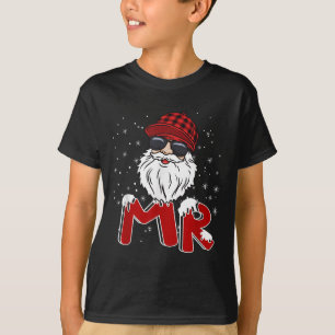 Camiseta Traje de Papá Noel Navidad Sombrero de Santa Claus