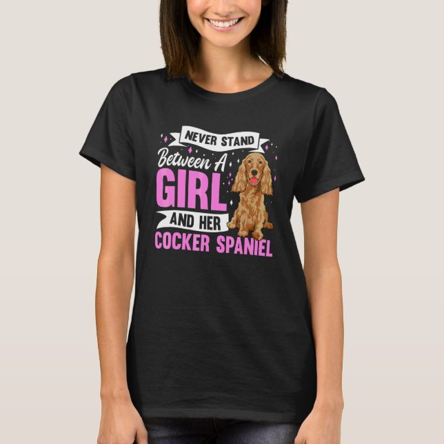 Camiseta Traje de perro Cocker Spaniel  Cocker Spaniel (Anverso)