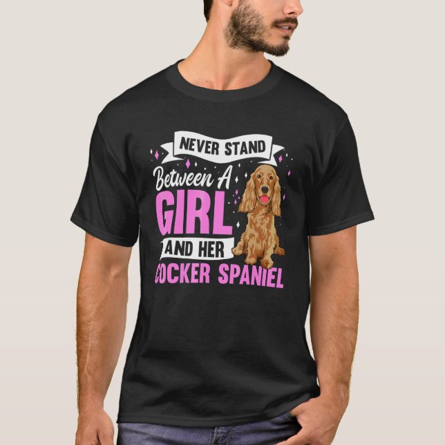 Camiseta Traje de perro Cocker Spaniel  Cocker Spaniel (Anverso)