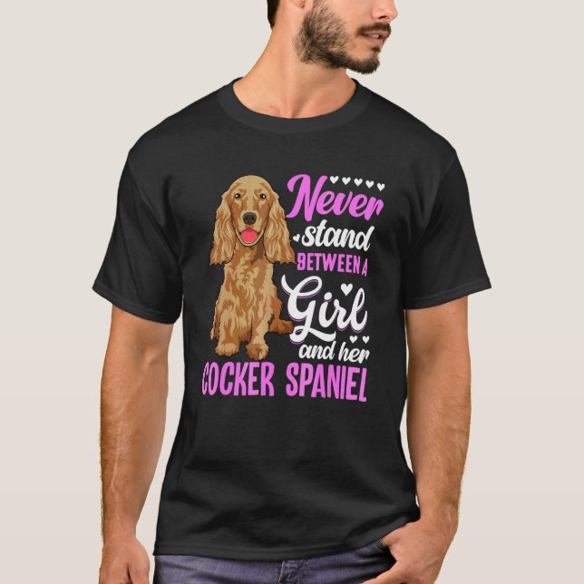 Camiseta Traje de perro Cocker Spaniel  Cocker Spaniel 2 (Anverso)