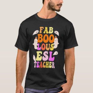 Camiseta Traje de PROFESOR DE ESL Faboolous Este Es Mi Espe