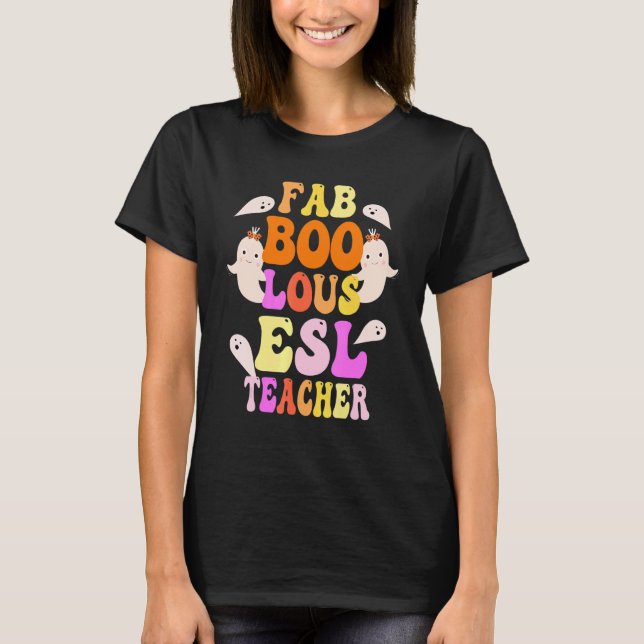 Camiseta Traje de PROFESOR DE INGLÉS Faboolous Este Es Mi 5 (Anverso)