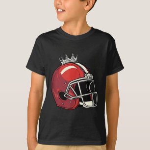 Camiseta Traje de rey corona de fútbol para niños y niñas m