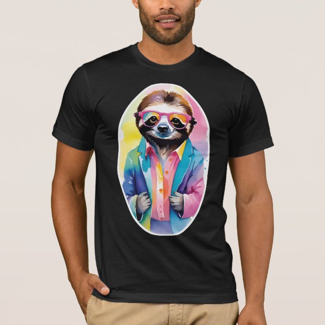 Camiseta traje de ropa holgada (Anverso)